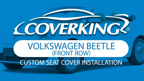 2013-2018 Volkswagen Beetle Custom Seat Cover Installation (Front Row)