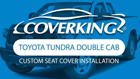 2014-2018 Toyota Tundra Double Cab Custom Seat Cover Installation