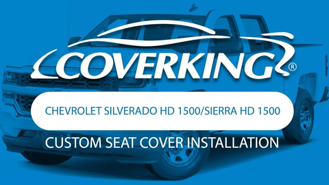 2015-2018 Chevrolet Silverado HD 2500/3500 Custom Seat Cover Installation