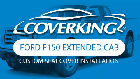 2010-2012 Ford F150 Extended Cab Custom Seat Cover Installation