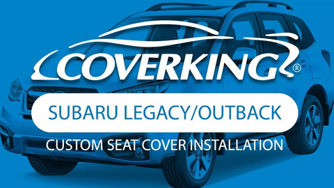 2015-2018 Subaru Legacy / Outback Custom Seat Cover Installation