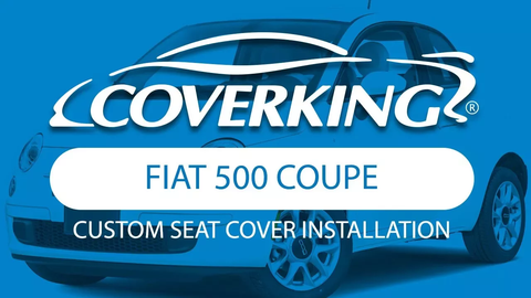 2012-2018 Fiat 500 Coupe Custom Seat Cover Installation