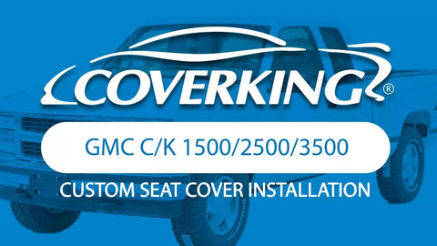 1995-1998 GMC C/K 1500 Custom Seat Cover Installation