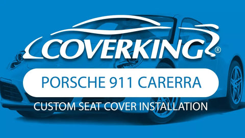 1999-2004 Porsche 911 Carrera Custom Seat Cover Installation