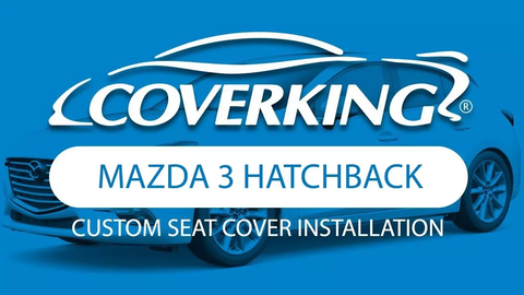 2014-2018 Mazda 3 Custom Seat Cover Installation