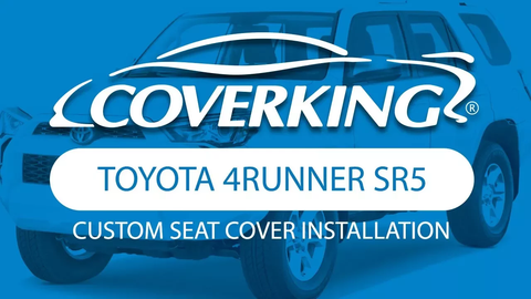 2010-2018 Toyota 4Runner SR5 Custom Seat Cover Installation