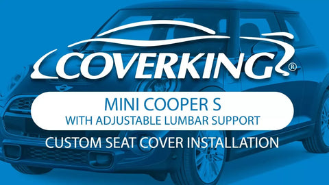 2014-2018 Mini Cooper S Hardtop Custom Seat Cover Installation With Lumbar Support