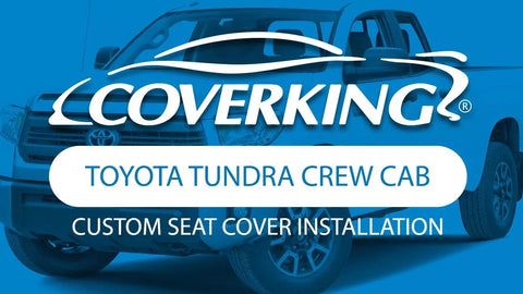 2014-2018 Toyota Tundra Crew Cab Custom Seat Cover Installation