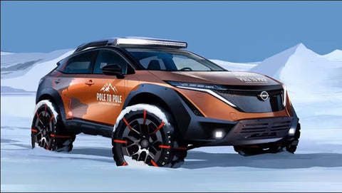 Electric Nissan to Drive from North Pole to South Pole