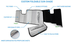Custom Fit Folded Sunshield