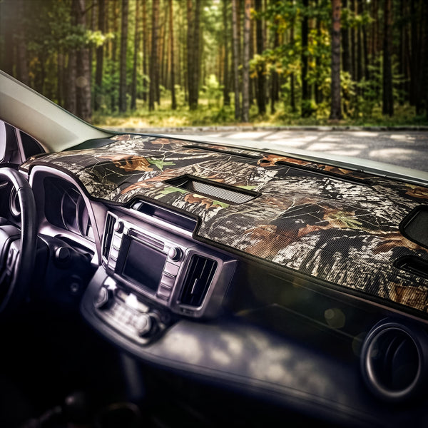 Custom Fit Dash Cover Velour Mossy Oak®