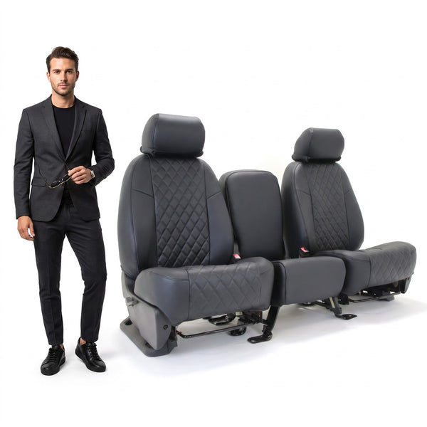 Custom Fit Seat Cover Specialized Patterns - Diamond Stitch