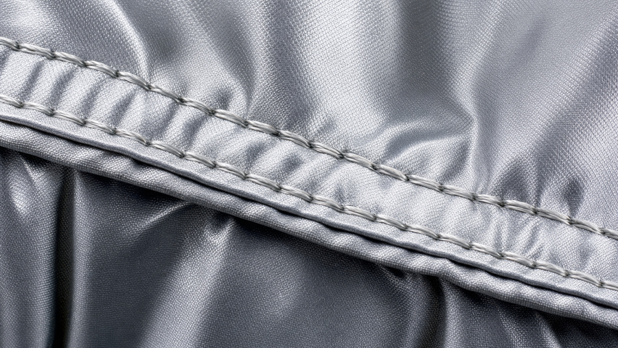 Coverking Wax-Coated Double Seams - silverguard plus product detail