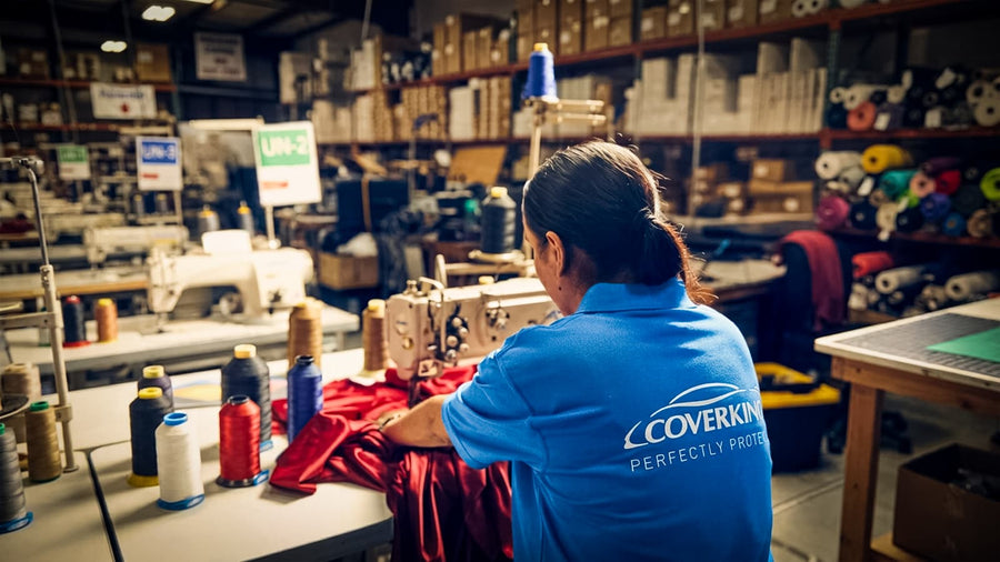 Coverking production floor