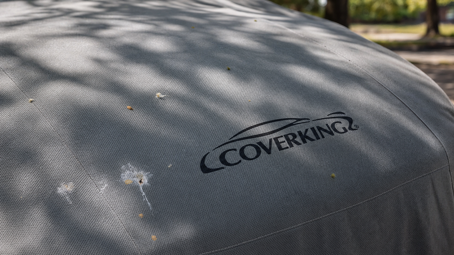 Coverking Blocks Sun and Droppings product education media