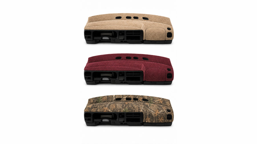 Coverking dash covers colors and camouflage prints