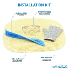 Spacermesh Custom Seat Cover Installation Kit