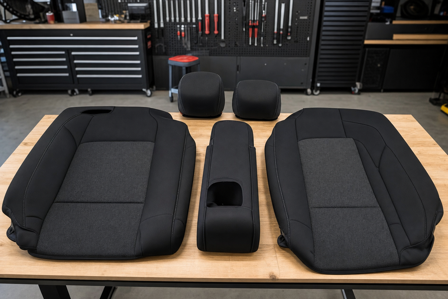 Coverking Everything included — seat cover category