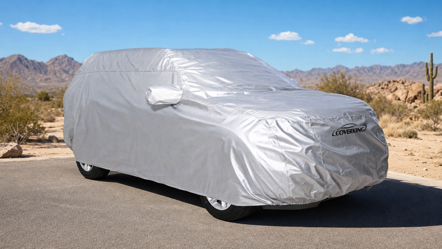Coverking Suited to Mild and Desert Climates product education media