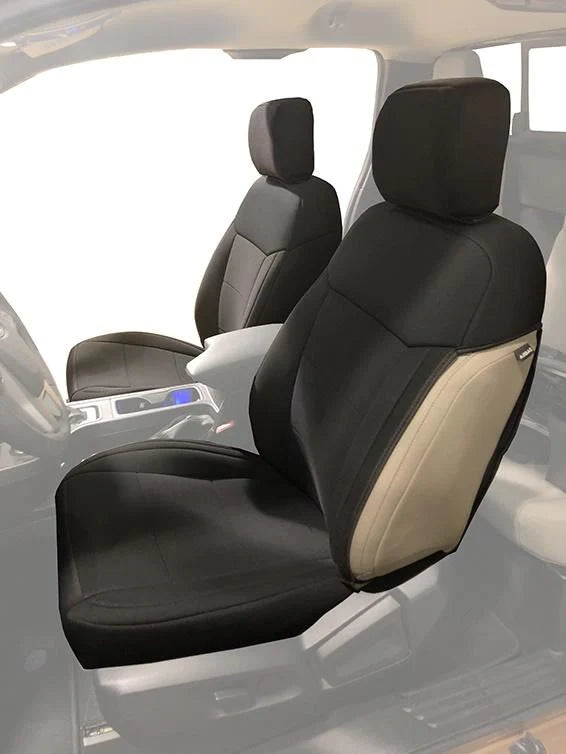 RANGER 2019-2023 NEOSUPREME FRONT CAPTAIN'S CHAIR SEAT COVERS IN BLACK-Default