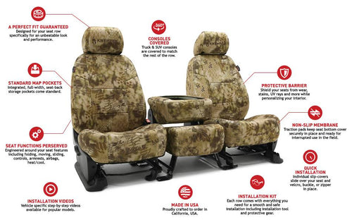 Kryptek® Neosupreme Tactical Seat Cover