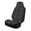 Universal Print Seat Cover (ashen jaguar gray spots & black background)