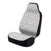 Universal Print Seat Cover (ashen jaguar gray spots & white background)
