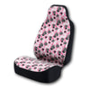 Universal Print Seat Cover (black roses & pink background)