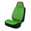 Universal Print Seat Cover (vivid flowers pink and blue & green background)