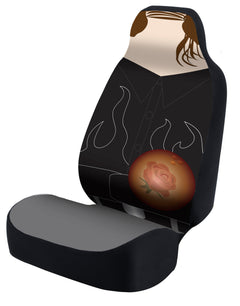 Universal Seat Cover Fashion Print 1pc - Neosupreme - Bill Murray - Kingpin w/ BlackInterlock Backing