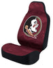 Universal Seat Cover Print 1pc - Ultimate Suede - University of Florida State - Burgundy Camo w/ Black Interlock Backing