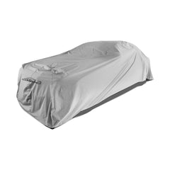 SPC795-SP98 BIG CAR COVER BAG IN STORMPROOF GRAY with BOTTOM ZIPPER