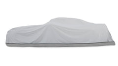 SPC795-SP98 BIG CAR COVER BAG IN STORMPROOF GRAY with BOTTOM ZIPPER