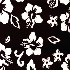 Velour Hawaiian Black