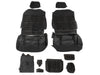 BRONCO 4DR 2021-2023 COVERKING NEOPRENE FRONT SEAT COVERS WITH MOLLE STRAPS IN BLACK-Default