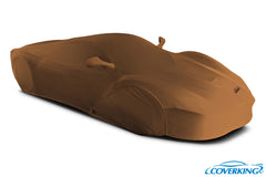 Satin Stretch Tan Brown
