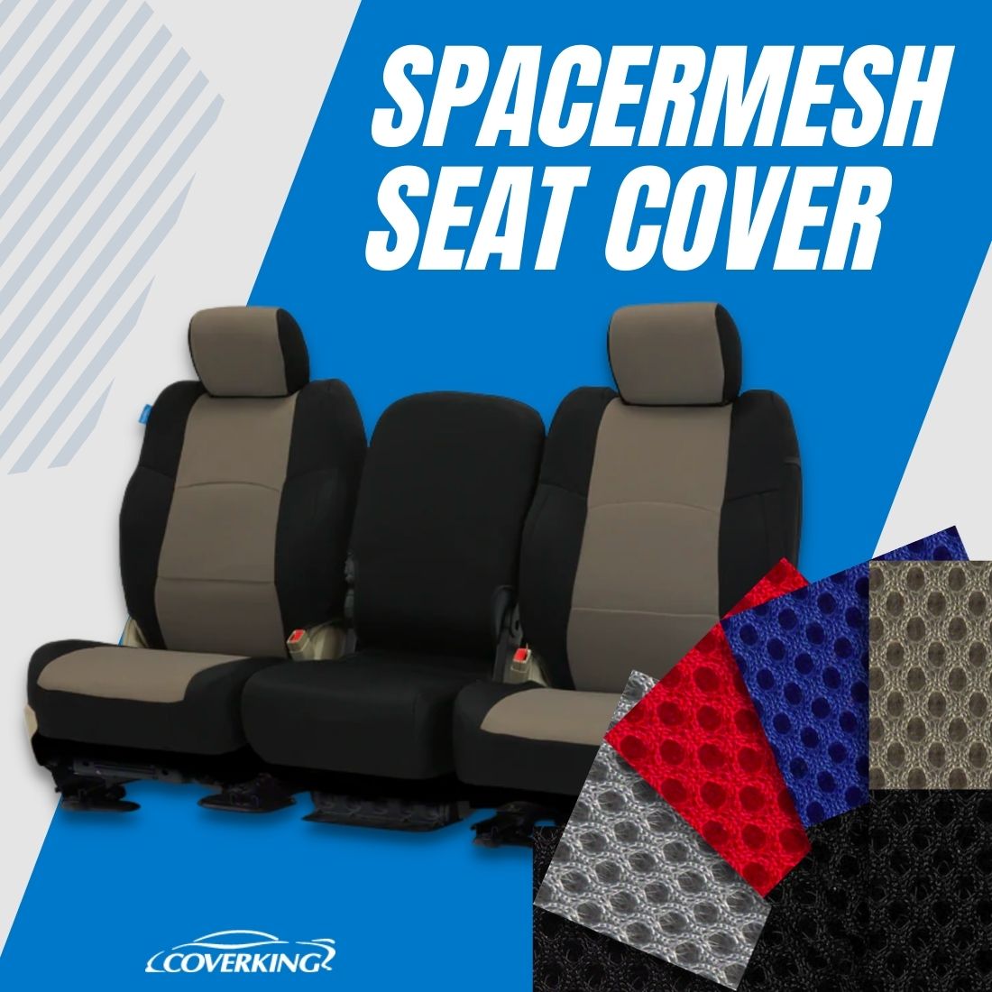 Coverking Spacer Mesh Seat Covers 