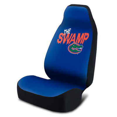 Universal Seat Cover Print 1pc - Ultimate Suede - University of Florida - Blue The Swamp