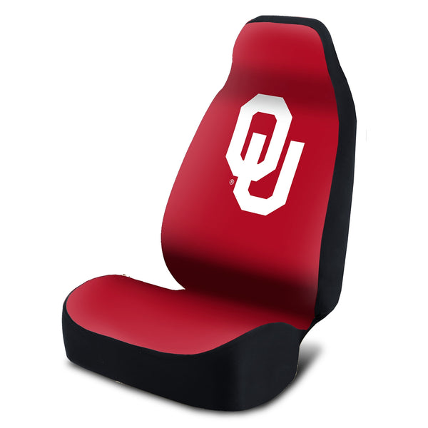 Universal Seat Cover - Oklahoma Red Large Logo