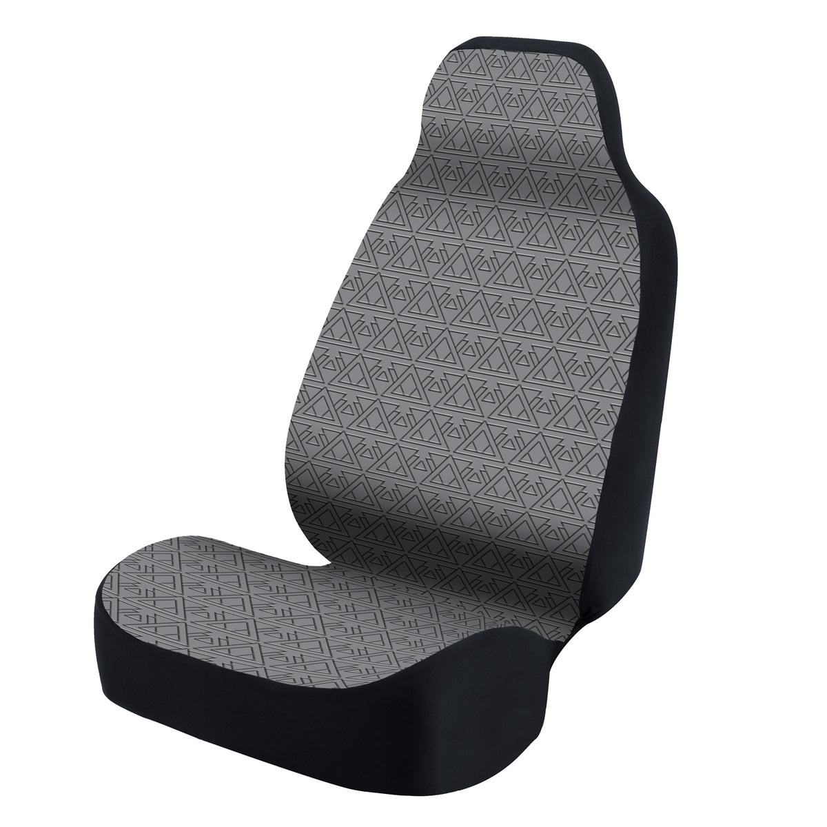 Universal Seat Cover Fashion Print 1pc - Ultimate Suede - Tapestry Pyramids Metal