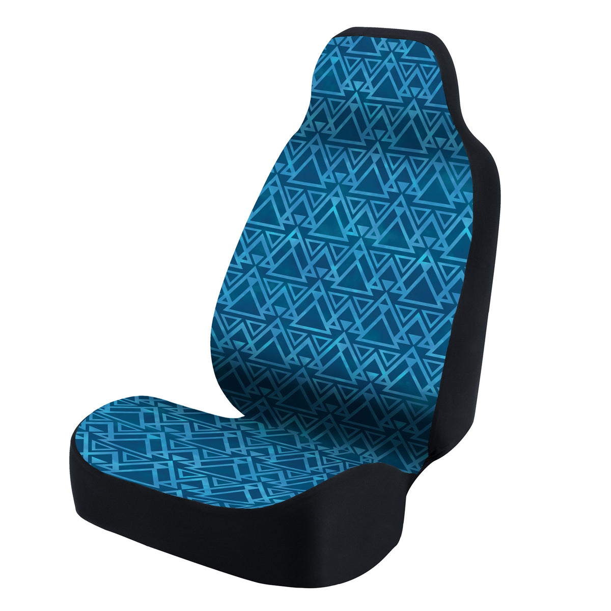 Universal Seat Cover Fashion Print 1pc - Tapestry Triangular Ocean