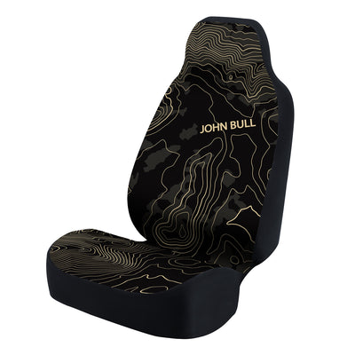 Universal Seat Cover Fashion Print 1pc - Ultimate Suede - Graphic John Bull Black