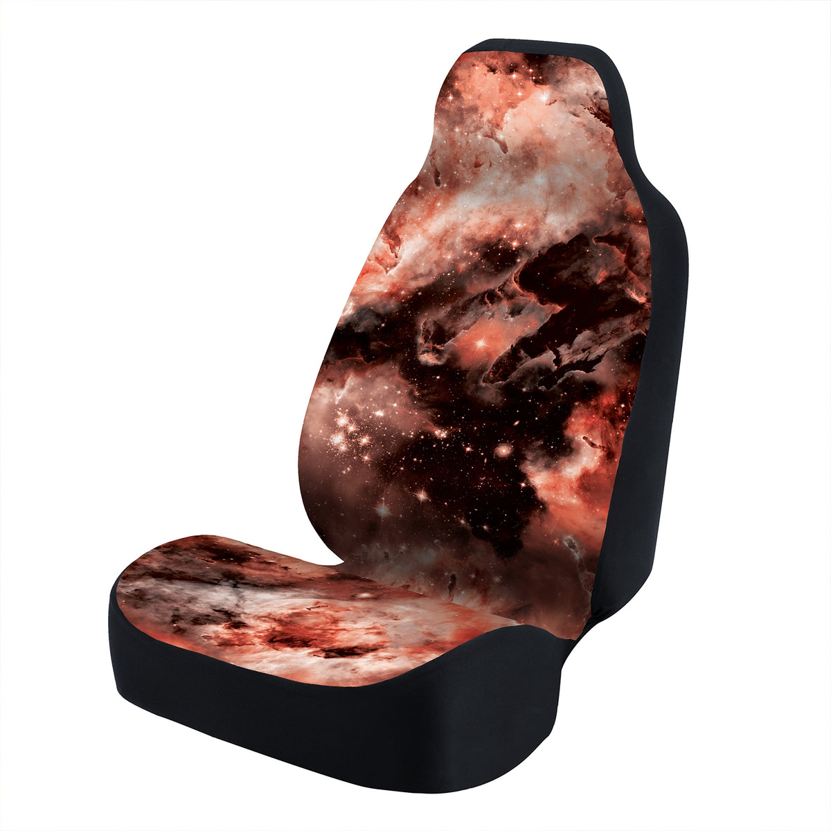 Universal Seat Cover Fashion Print 1pc - Ultimate Suede - Nature Nebula Burn