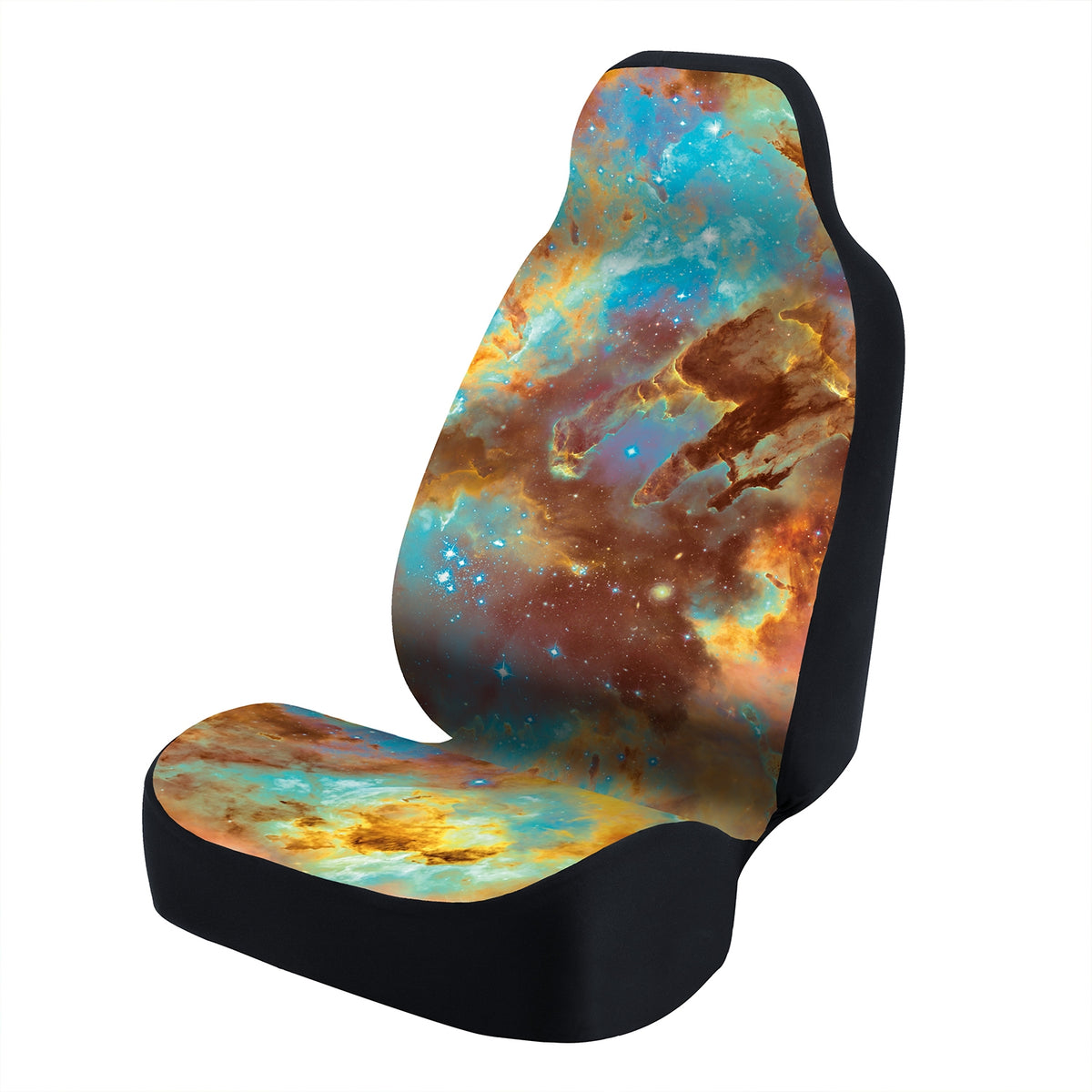 Universal Seat Cover Fashion Print 1pc - Ultimate Suede - Nature Nebula Painted