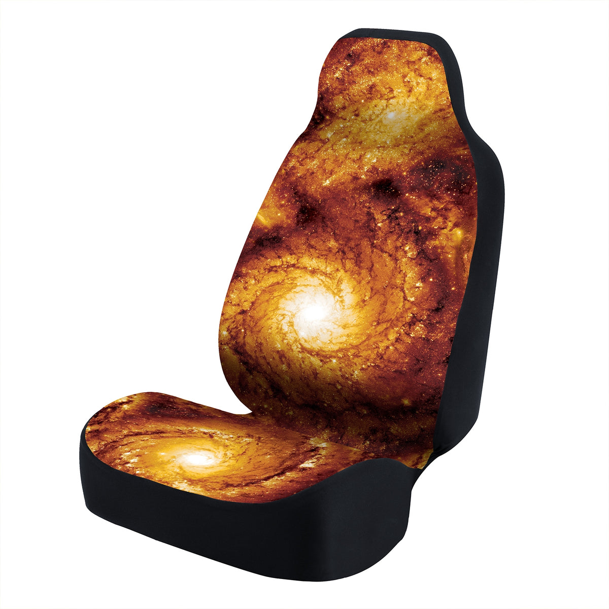 Universal Seat Cover Fashion Print 1pc - Ultimate Suede - Nature Galaxies Molten
