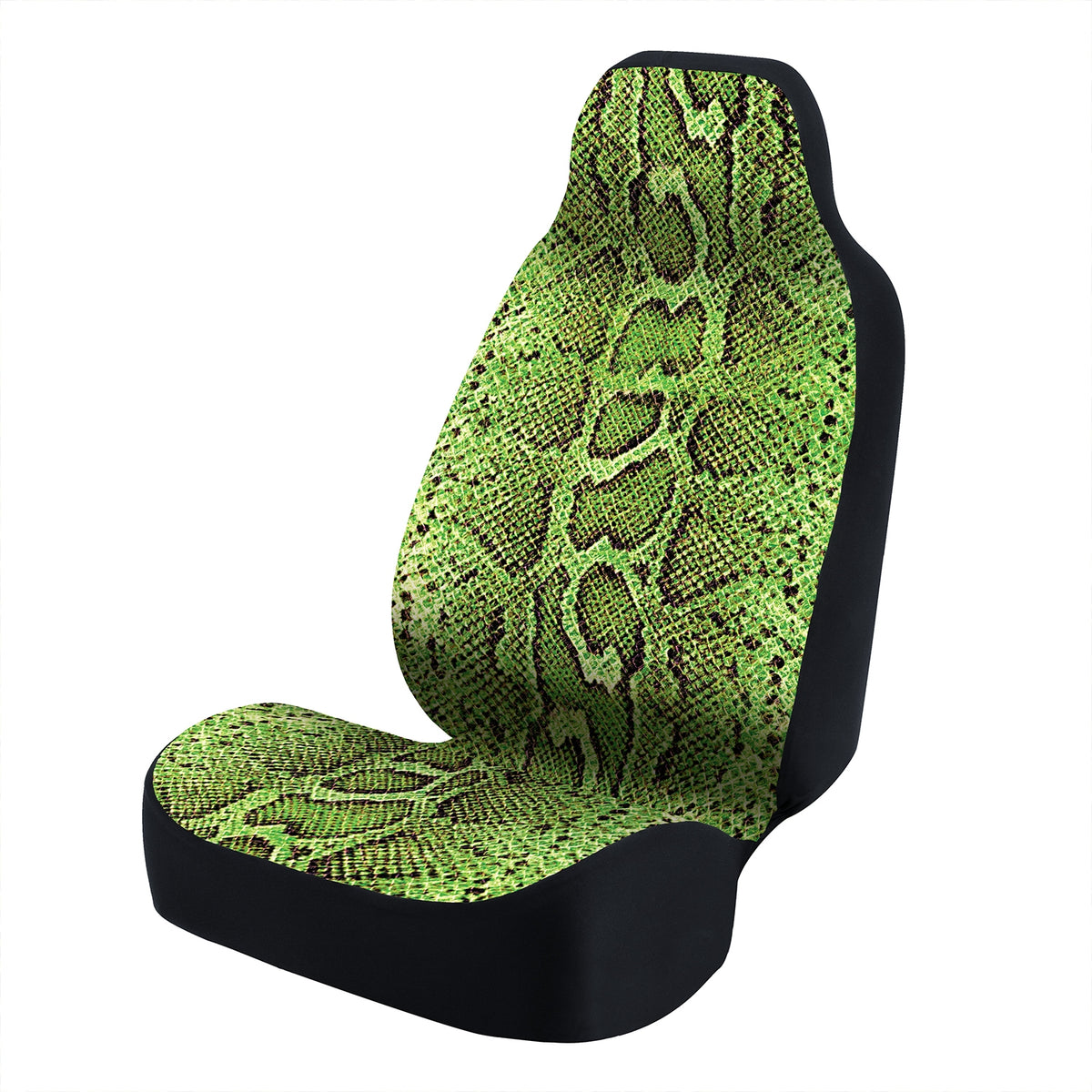 Universal Seat Cover Fashion Print 1pc - Ultimate Suede - Animal Print Snake Patterned Viper