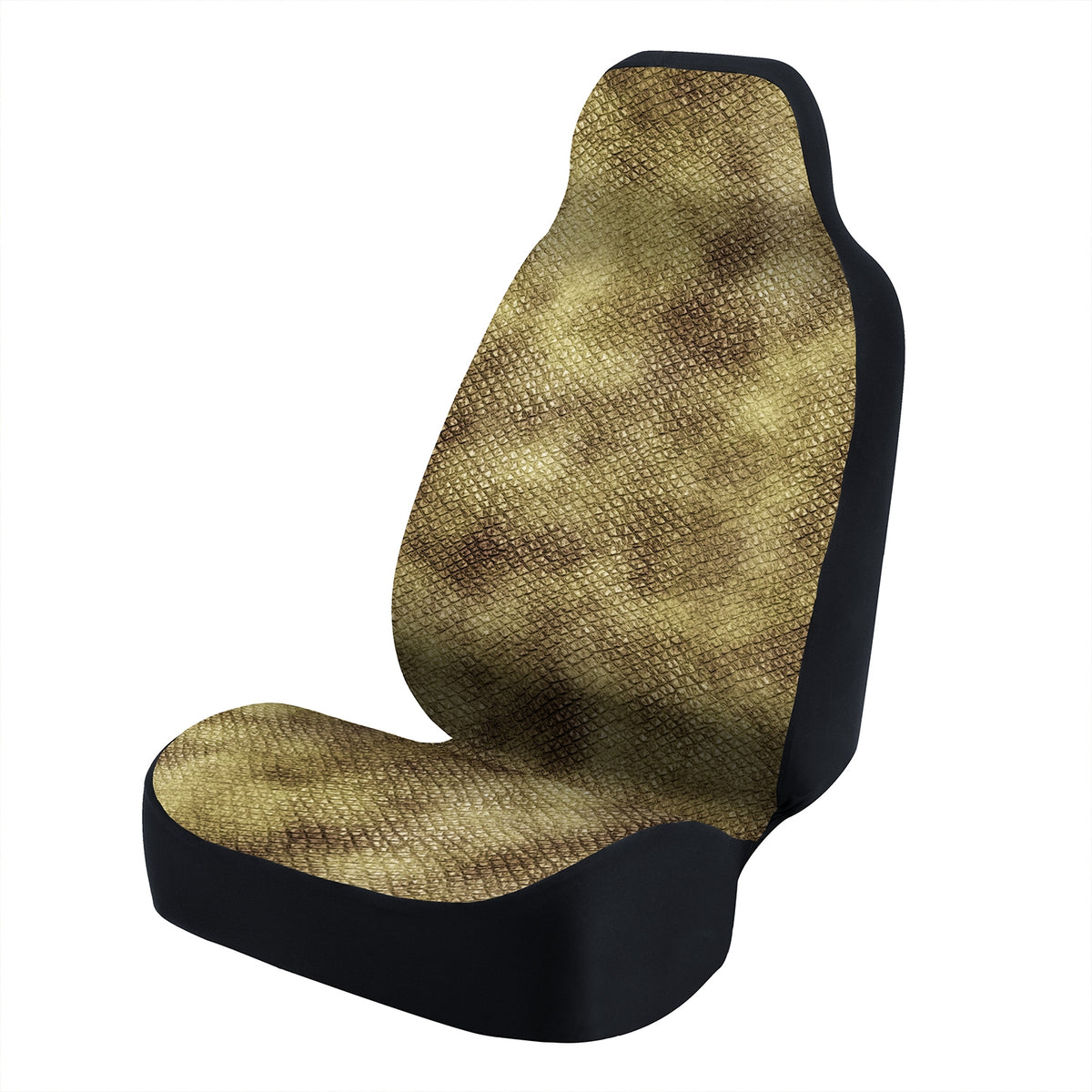 Universal Seat Cover Fashion Print 1pc - Ultimate Suede - Animal Print Snake Uniform Camouflage
