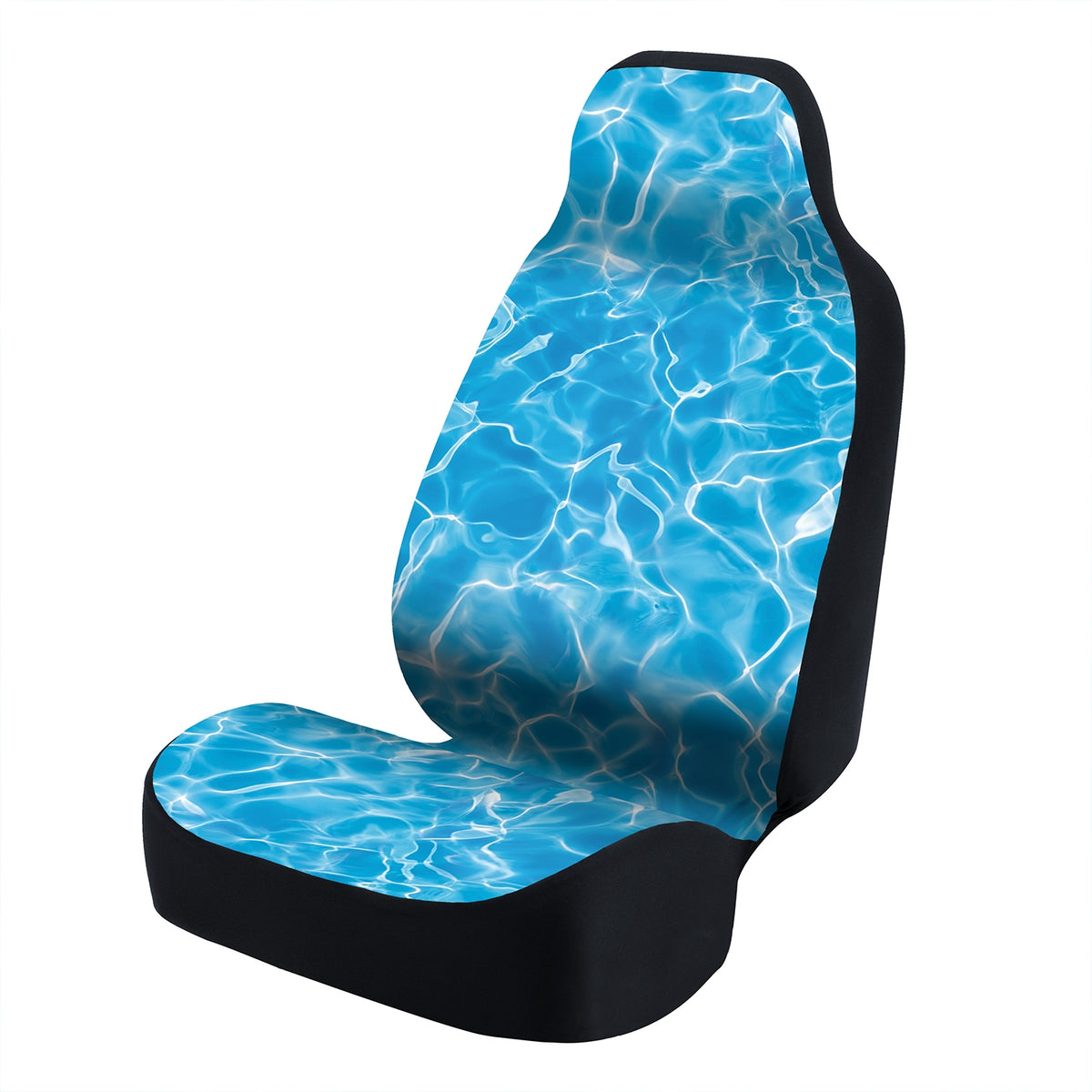 Universal Seat Cover Fashion Print 1pc - Ultimate Suede - Nature Water